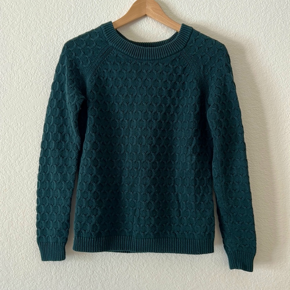 Emerald green sweater